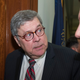 Attorney General nominee William Barr, left, turns to answer a reporter’s question as he arrives to meet with Sen. Ben Sasse, R-Neb., on Capitol Hill, Wednesday, Jan. 9, 2019 in Washington.